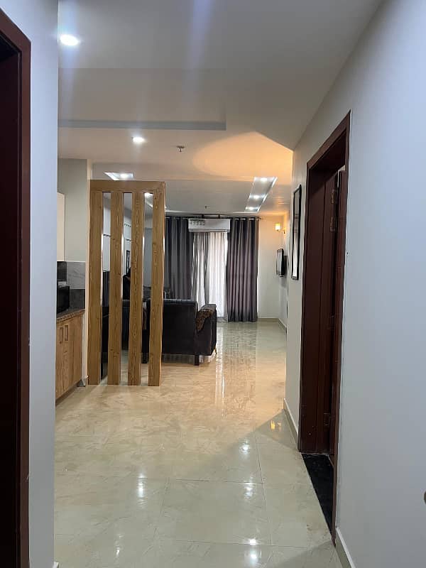 TWO BED LUXURY FURNISHED APARTMENT AVAILABLE GOR SALE IN GULBERG HEIGHTS 14