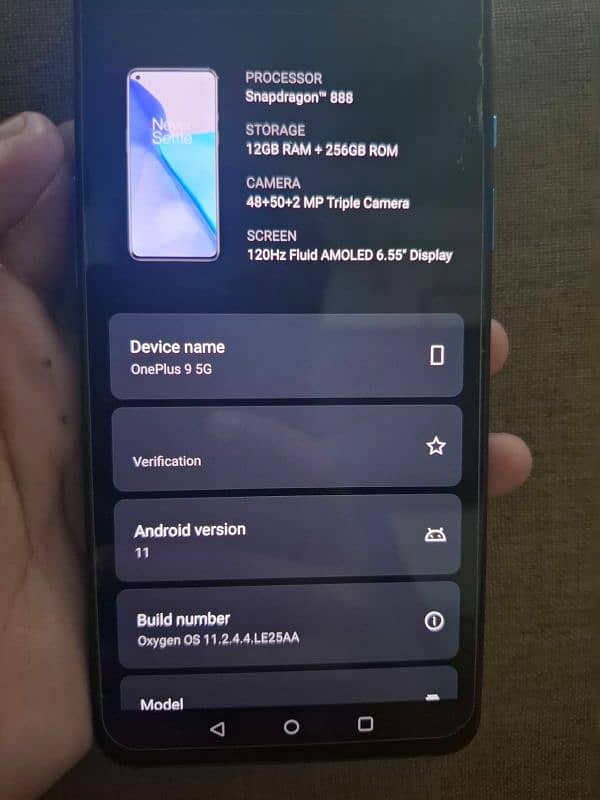 OnePlus 9 5G 12gb ram 256gb storage pta approved 2