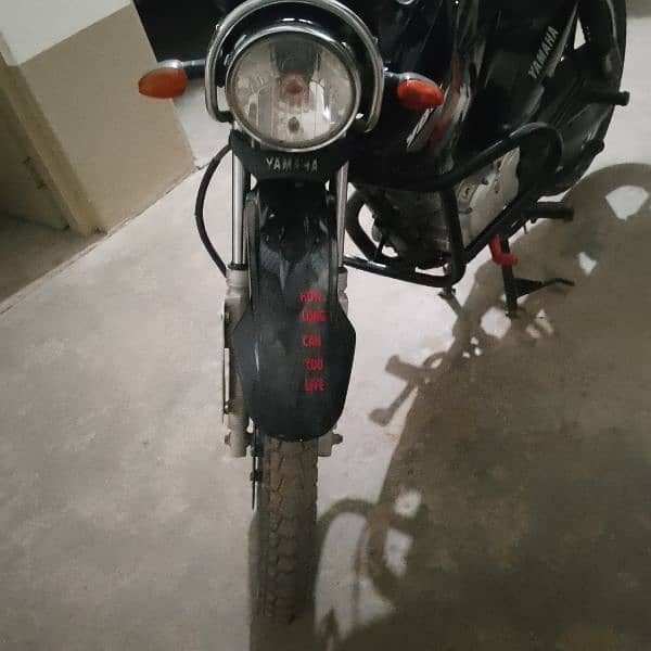 Yamaha Ybr g for sale phone number 03446350322 2