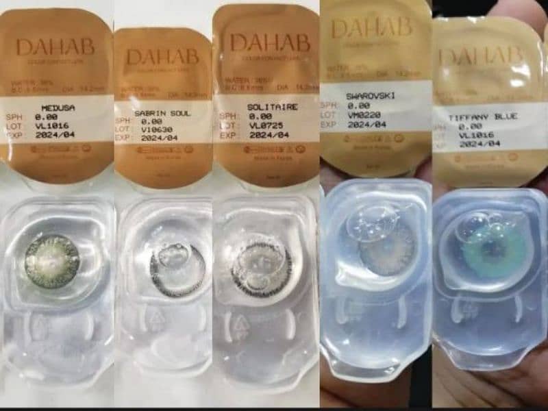 DAHAB Premium Quality Soft Contact Lenses 1