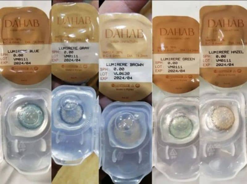 DAHAB Premium Quality Soft Contact Lenses 3