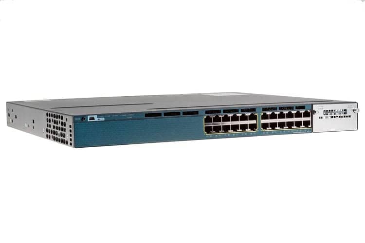 Cisco switch 3560x-24 PoE+ with 1G card 6