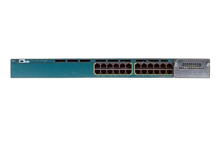 Cisco switch 3560x-24 PoE+ with 1G card 8