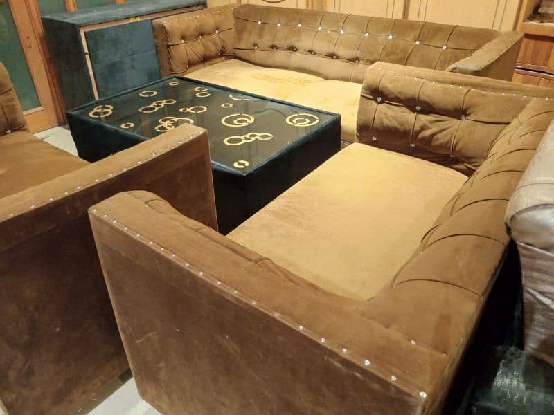 slightly used sofa set 3 2 1 seater 2