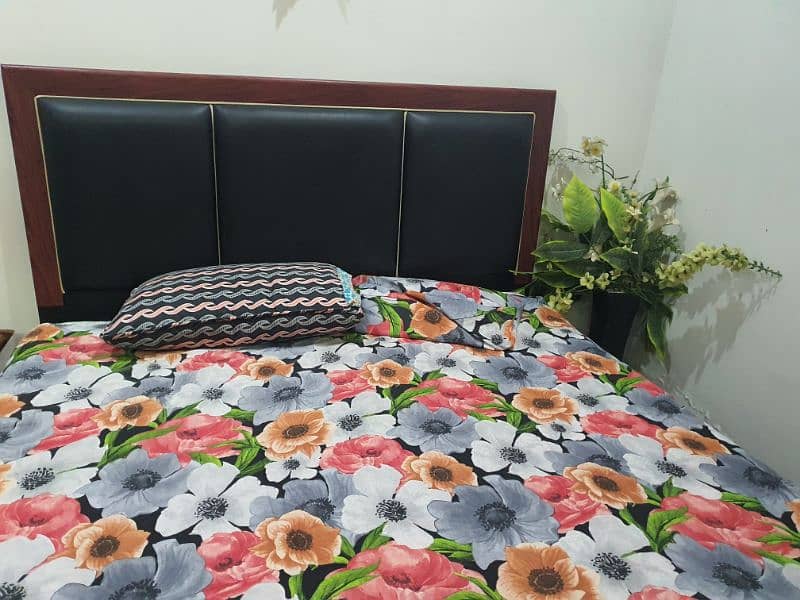 bed with spring mattress 3