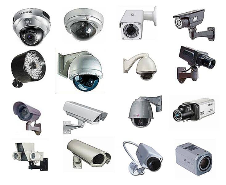 cctv | 4 Cameras Complete Package | Dvr | Security Camera | Hikvision 0