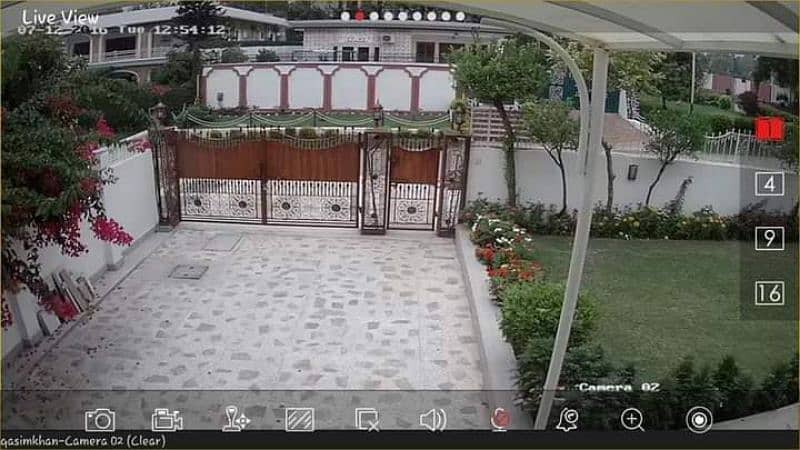 cctv | 4 Cameras Complete Package | Dvr | Security Camera | Hikvision 13