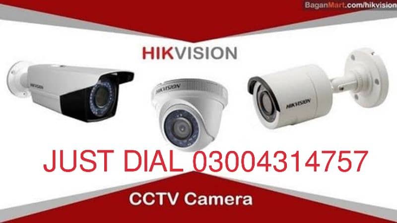 cctv | 4 Cameras Complete Package | Dvr | Security Camera | Hikvision 15