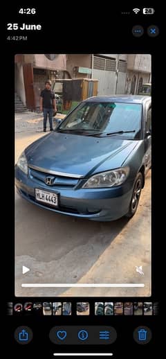 Honda Civic EXi 2005 Prometic