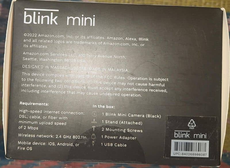 Amazon Blink mini, Outdoor and Tp link TAPO 2K 3