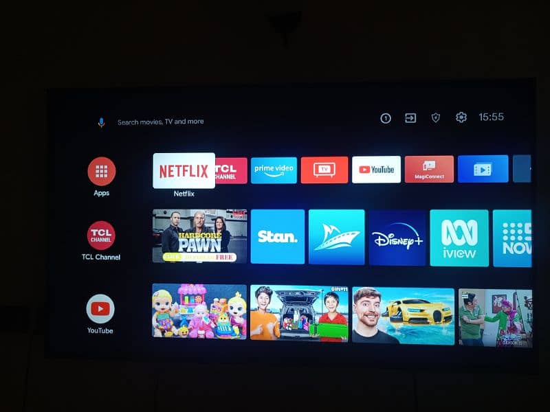 TCL 65 inch 4K Android TV 2