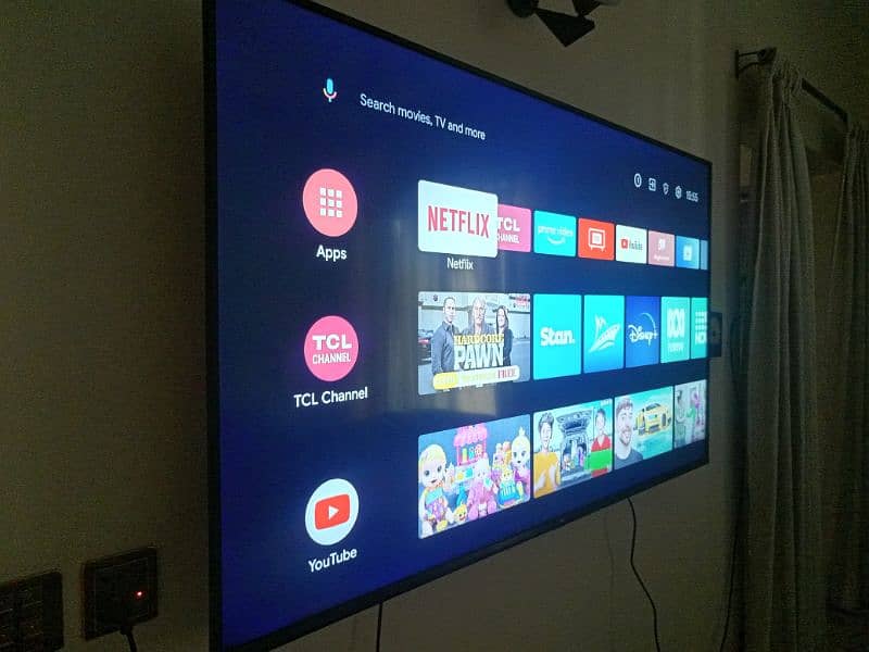 TCL 65 inch 4K Android TV 3