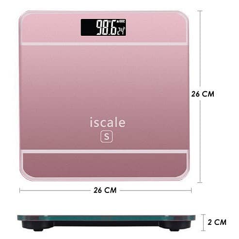 Iscale Electronic Bathroom Scale | Calculate Your Weight Now At Home 5