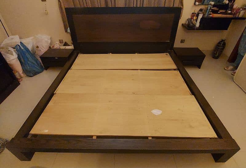 King size bed for sale with and without Master Molty Ortho Foam 4