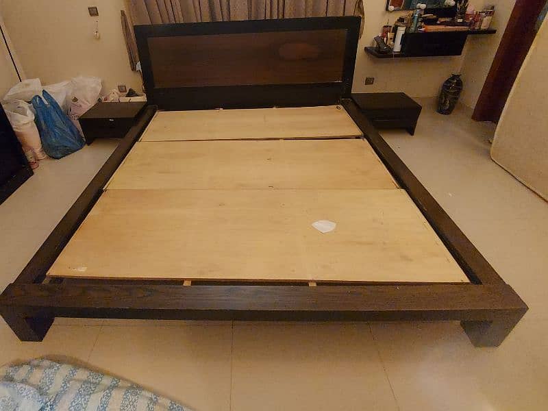 King size bed for sale with and without Master Molty Ortho Foam 5