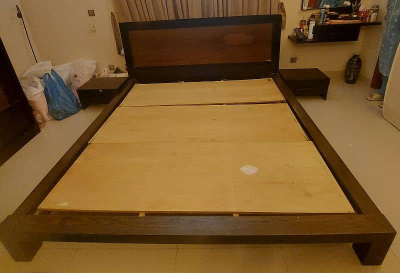 King size bed for sale with and without Master Molty Ortho Foam 7