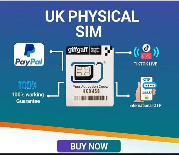 physical ((UK**SIM**)) available in Pakistan 2