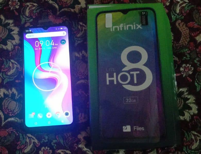 Infinix Hot 8 Lite 2GB RAM/32GB ROM FINGERPRINT SENSOR 3