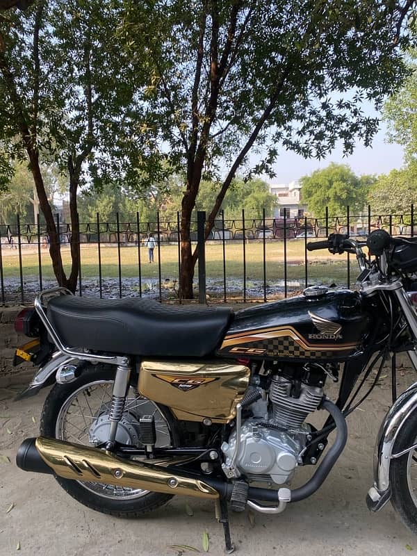 HONDA CG 125 GOLD EDIT 4