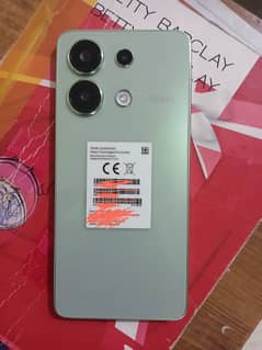 Redmi note 13 storage 8/256 Color Mint Green