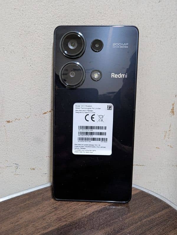 Redmi note 13 pro 8/256gb PTA APPROVED 2