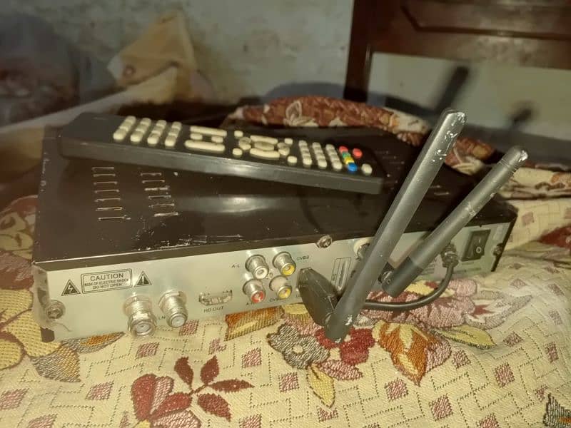 Dish and receiver sim wala plus wifi Xtra tenda for sale 3