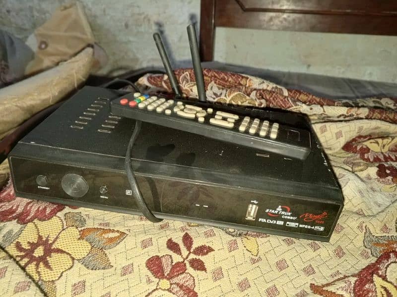 Dish and receiver sim wala plus wifi Xtra tenda for sale 5