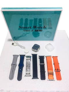 y60 smart watch with 7 different straps