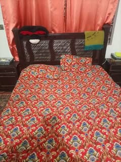 original wooden bed set