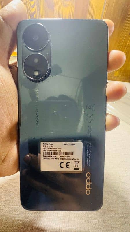 oppo A78 8/128 condition 10/10 with box and charger 1