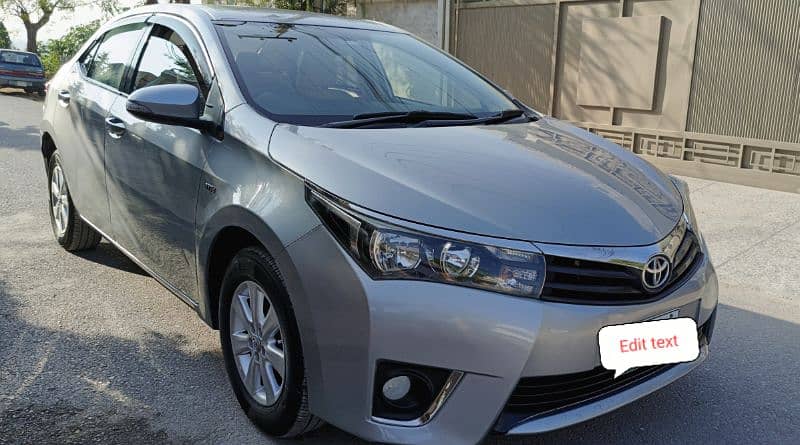 Toyota Corolla GLI 2015 2