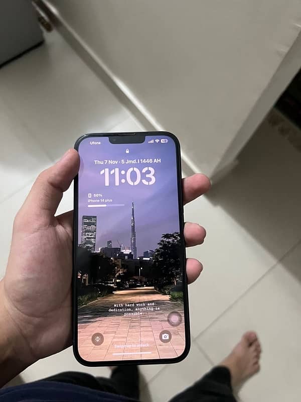 iphone 14 plus pta approved with box 1