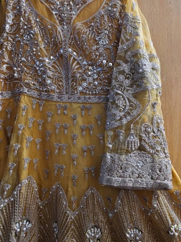 mehndi mayon walima dress 6