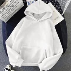 COZY WHITE FLECE HOODIES FOR ALL DAY COMFORT. FREE DELIVERY ALLPAKISTAN