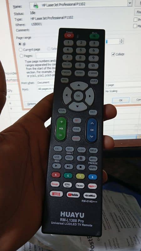 Haier Eco-Star Sony original remote control available 2