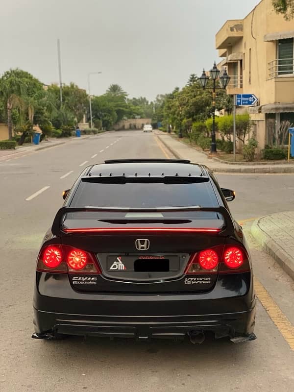 Honda civic Reborn Original Plastic Abs spoiler 0