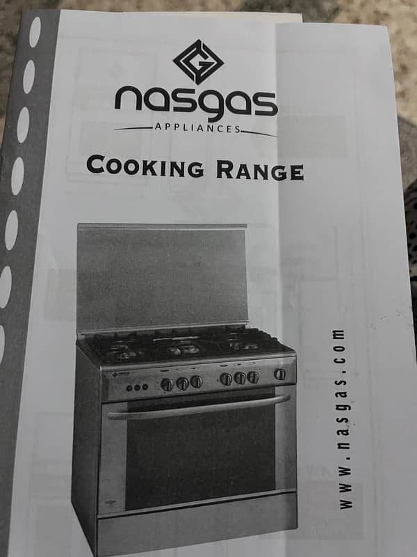 Nasgas Cooking range 5