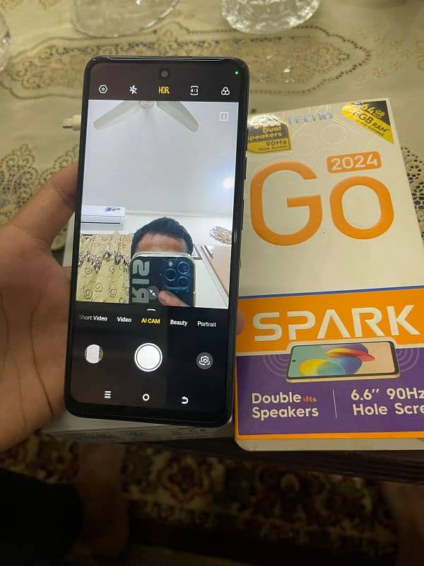 Tecno spark go 2024 8gb 64gb urgent sale 03284116492 3