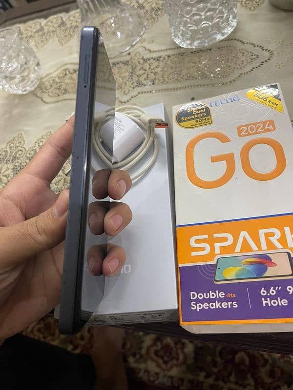 Tecno spark go 2024 8gb 64gb urgent sale 03284116492 6