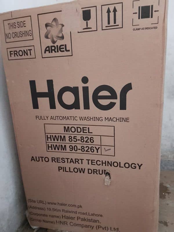 Haier Automatic washing machine 2