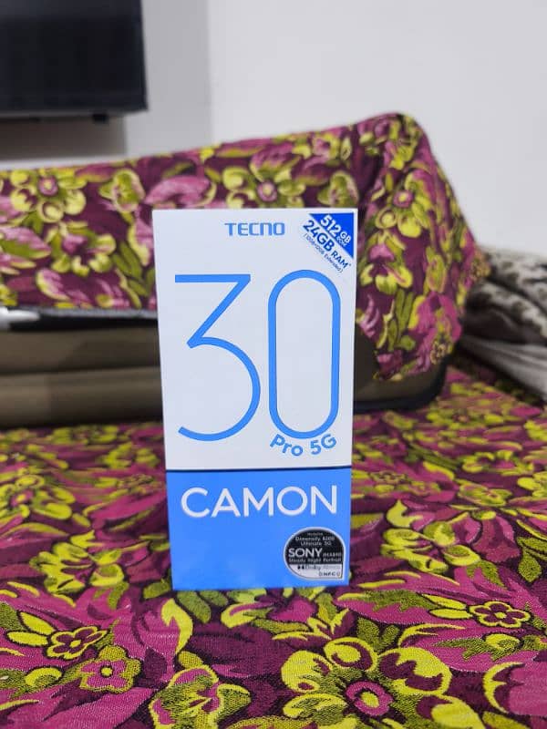 Techno Cammon 30 pro 5g (24gb+512gb) 0