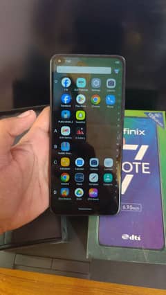 infinix note7 4/128gb with box