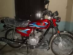 honda cg 125 red 24 model