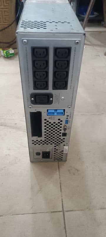 APC UPS 3KVA rm2u 48v (supply 2000w long backup 2hr plus) 1