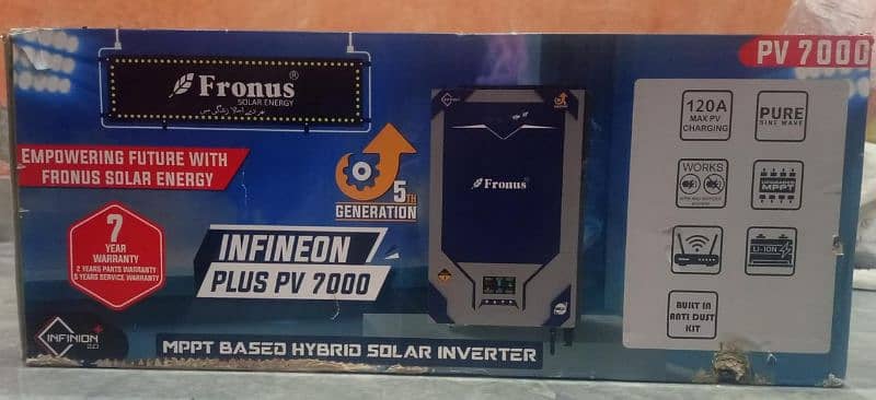 Fronus PV 7000 solar inverter 0