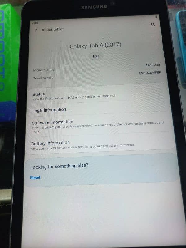 Sumsung Tab A 2017 3