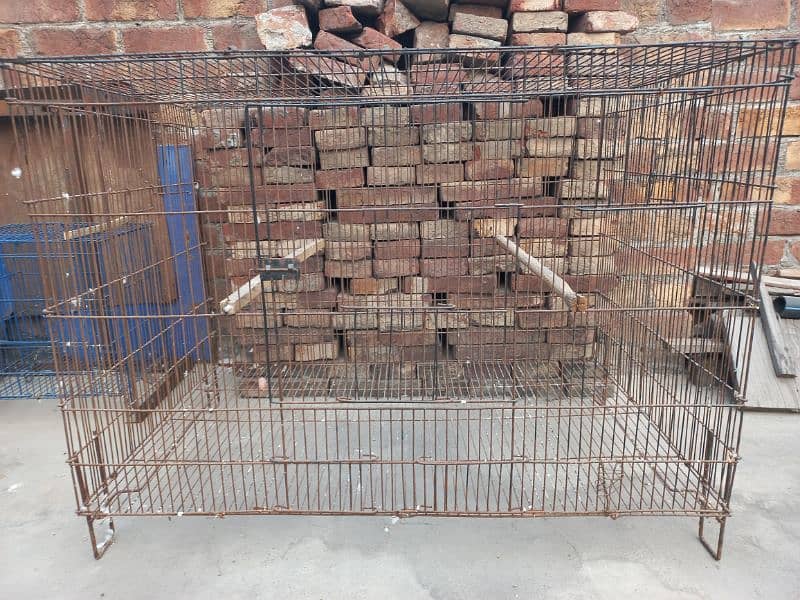 Birds or hens cages New moti wire All okk haii 1