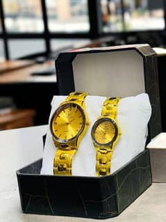 Trendy Couple Watch