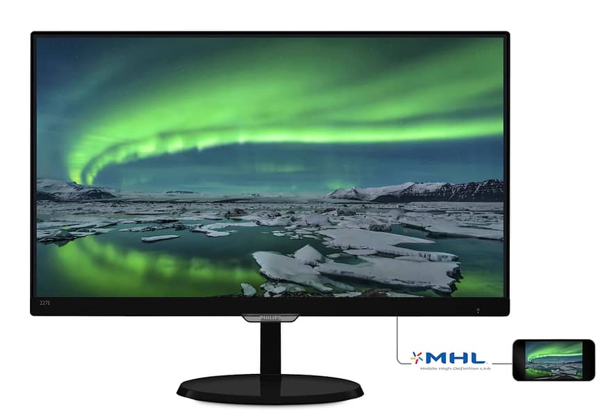 22 Inch Borderless Philips IPS HDMI LED Monitor 2