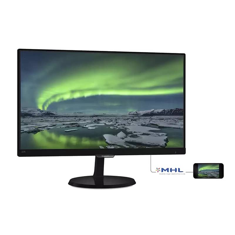 22 Inch Borderless Philips IPS HDMI LED Monitor 5